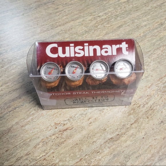 Cuisinart Dining Nwt Outdoor Steak Thermometers Poshmark